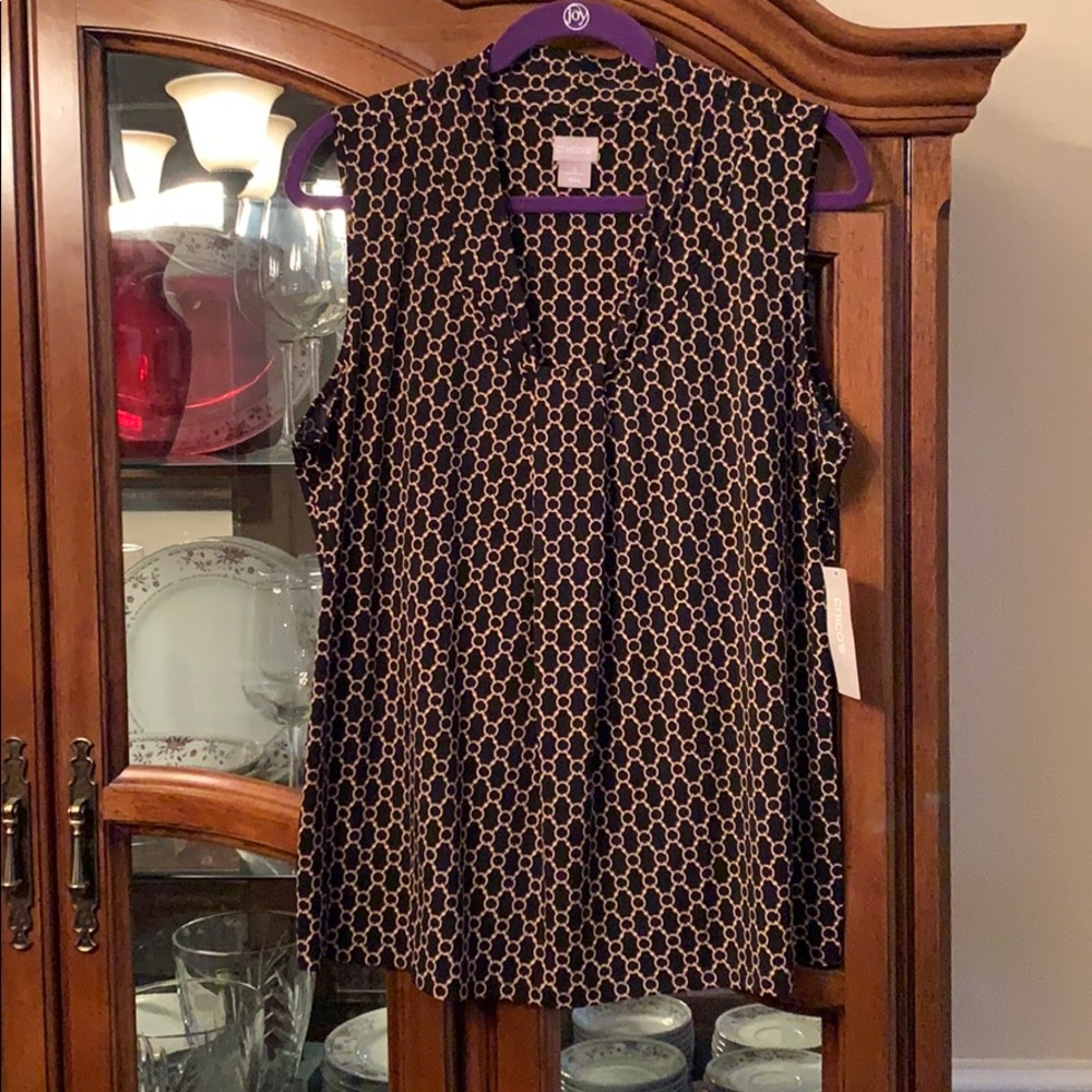 Chico’s sleeveless knit top